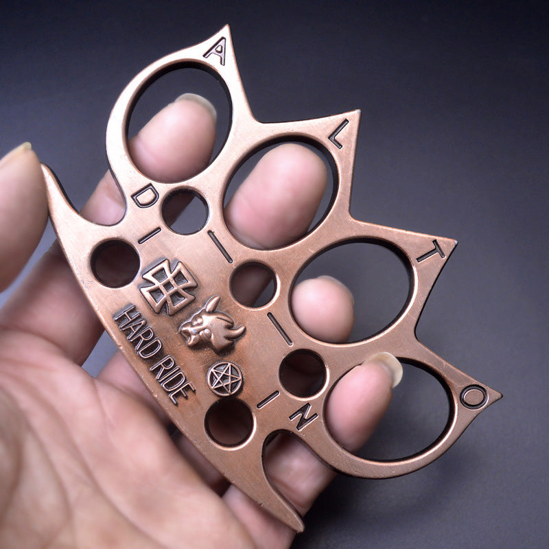 Bull head Knuckle Rose gold - Tophatter Daily Deals