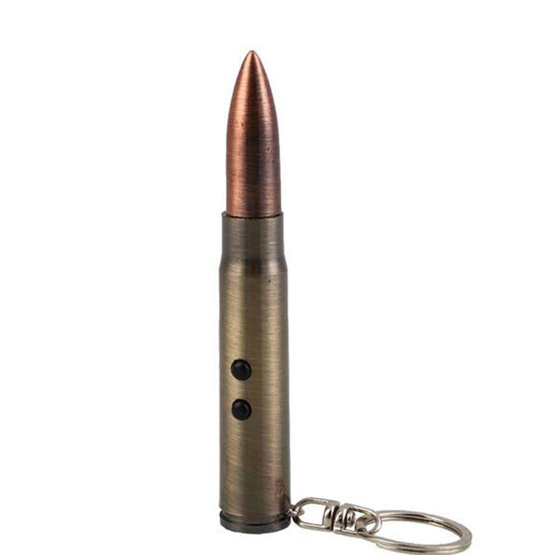 Bullet Keychain - 3in1 Laser Pointer LED Flashlight Ball Pen Key Chain - Tophatter Daily Deals
