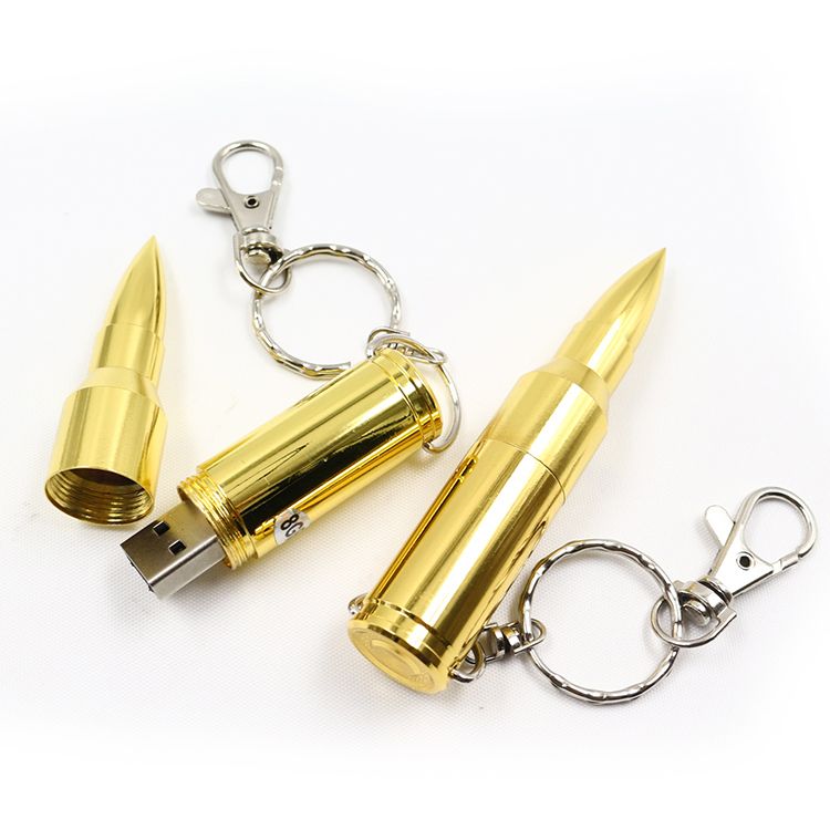 Bullet USB Flash Drive 3.0 Metal Memory Stick Pendrive 10x FASTER! USB Flash Drive - Tophatter Daily Deals