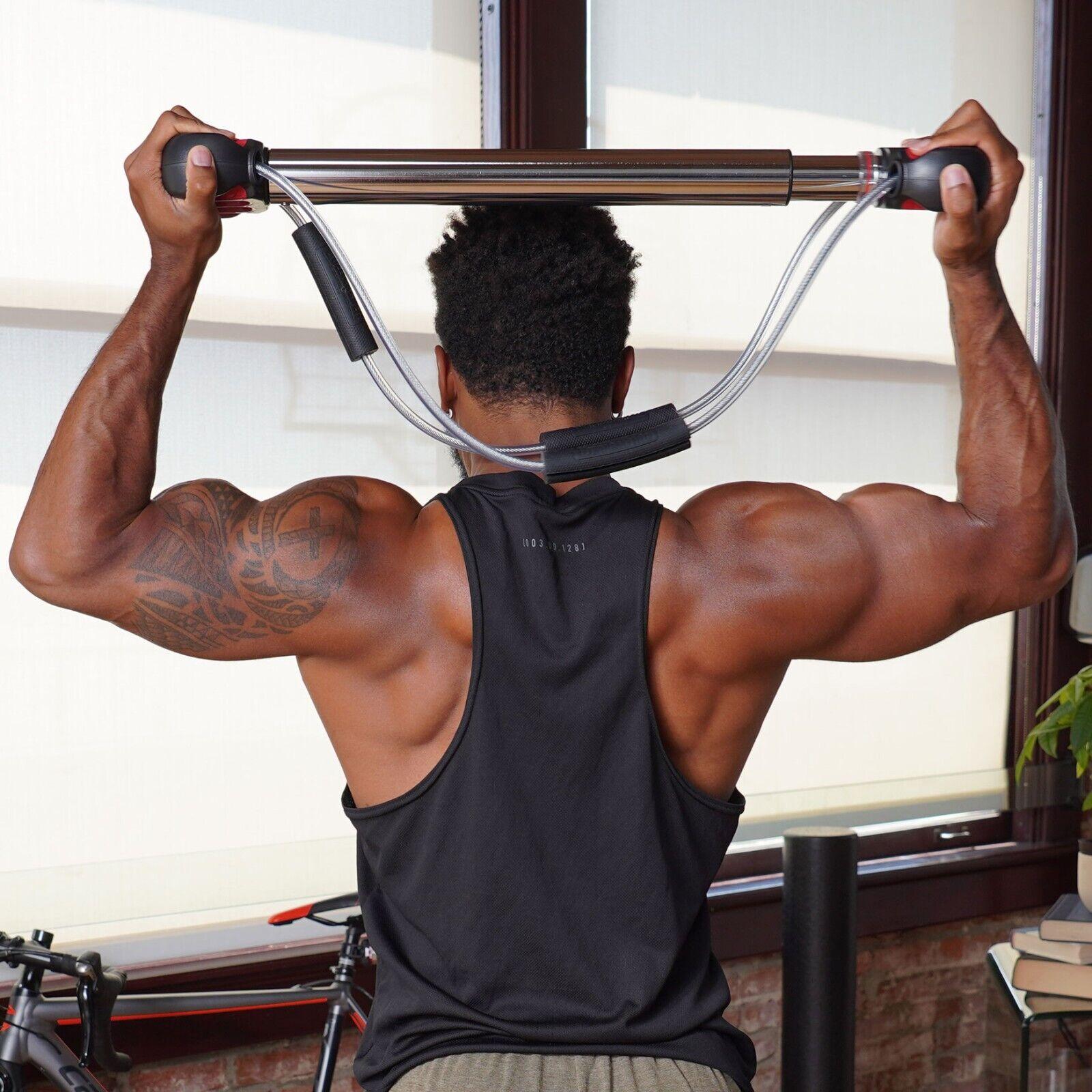 The Bullworker Exerciser - 90mm Bow Portable Home Gym for Strength Training Exercise & Fitness - Tophatter Daily Deals