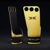 Crossfit Gloves UK - 3 Hole Gymnastic Grips Palm Guards Hand Gloves CrossFit Exercise & Fitness - Tophatter Daily Deals