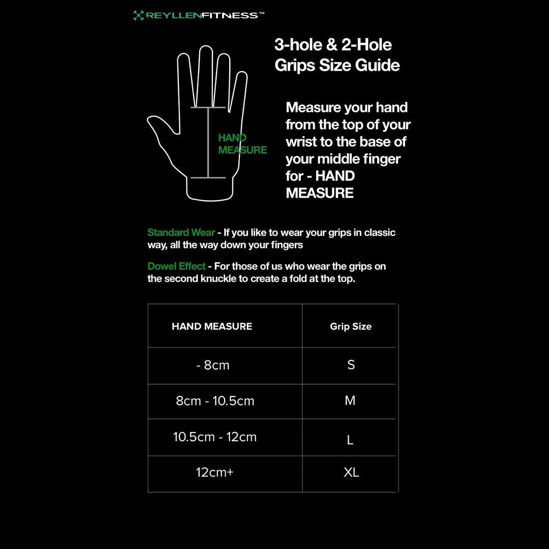 Crossfit Gloves UK - 3 Hole Gymnastic Grips Palm Guards Hand Gloves CrossFit Exercise & Fitness - Tophatter Daily Deals