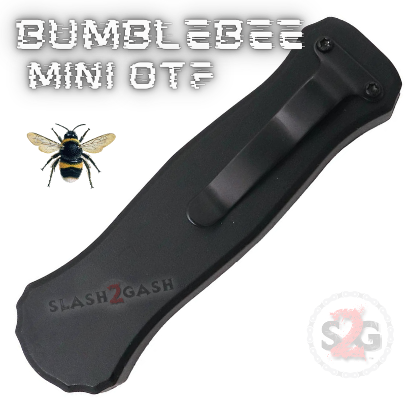 Bumblebee Mini OTF Knife Small Auto Switchblade Dagger - Asst. colors Knife-OTF - Tophatter Daily Deals
