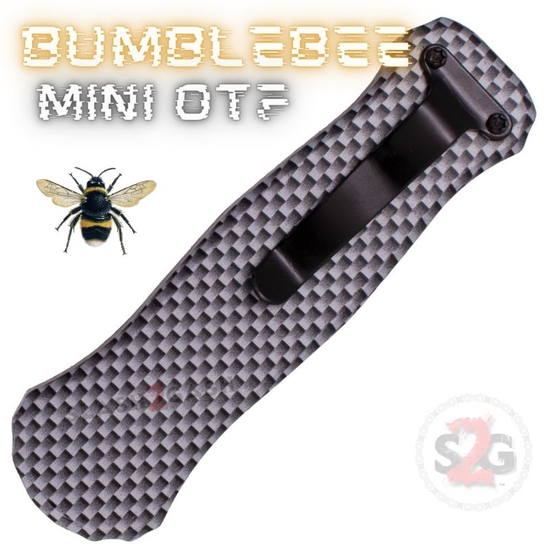 Bumblebee Mini OTF Knife Small Auto Switchblade Dagger - Asst. colors Knife-OTF - Tophatter Daily Deals