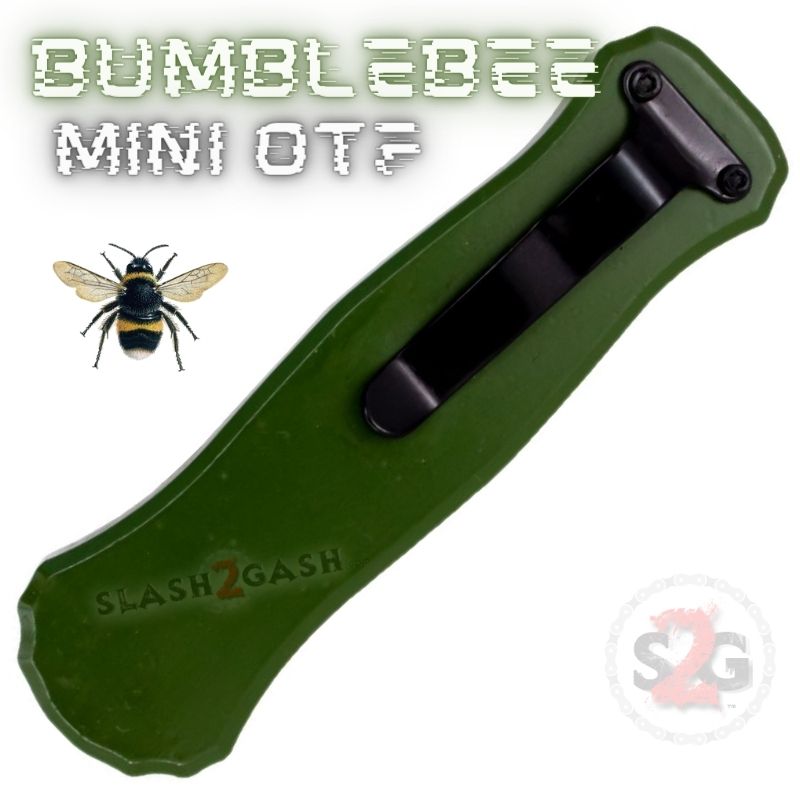 Bumblebee Mini OTF Knife Small Auto Switchblade Dagger - Asst. colors Knife-OTF - Tophatter Daily Deals