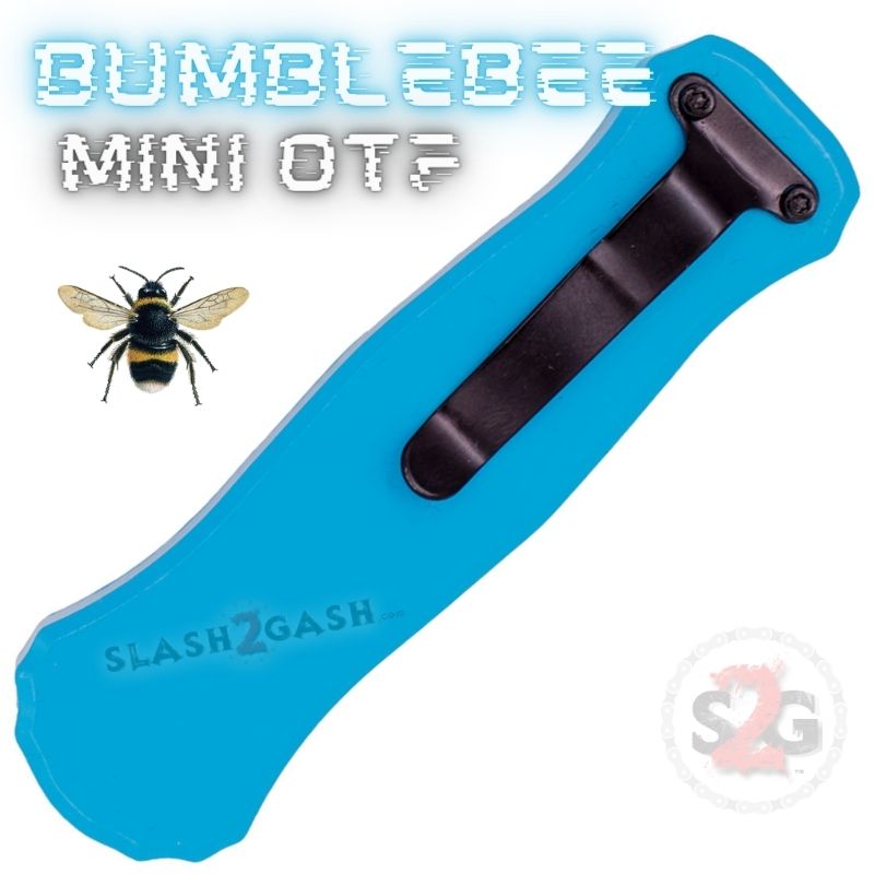 Bumblebee Mini OTF Knife Small Auto Switchblade Dagger - Asst. colors Knife-OTF - Tophatter Daily Deals