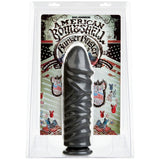 Bunker Buster 10.7 Inch Anal Dildo in Gun Metal Finish > Anal Range > Vibrating Butt Plugs - Tophatter Daily Deals