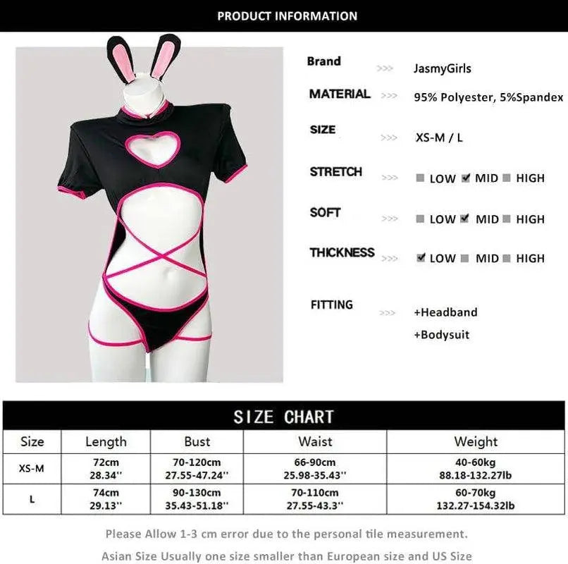 Bunny Dessous Anime Cosplay Maid Dress Sexy Cat Costume Kawaii - Tophatter Daily Deals