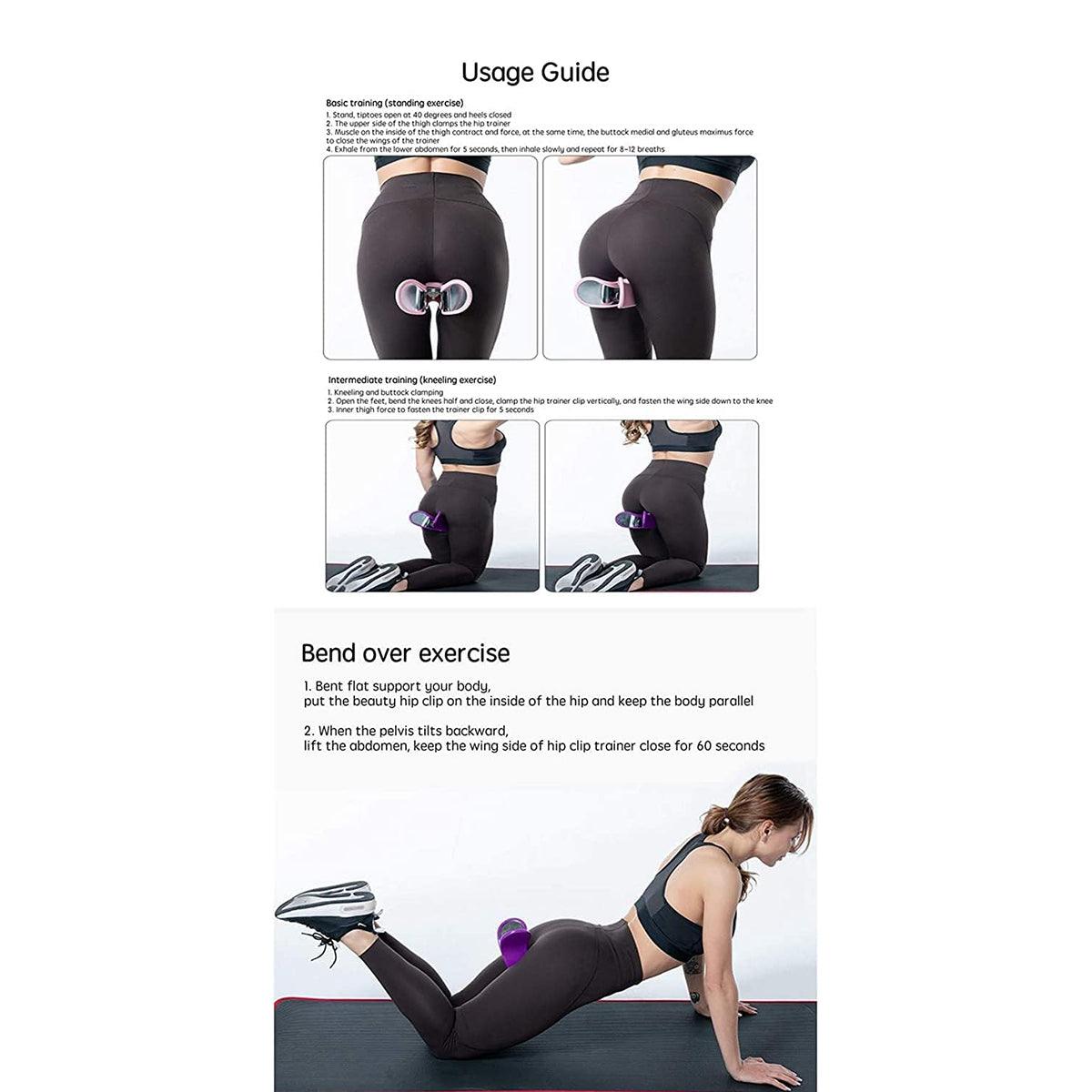Pelvic Floor Muscle Exerciser - Hip Trainer Inner Thigh Exerciser Exercise & Fitness - Tophatter Daily Deals