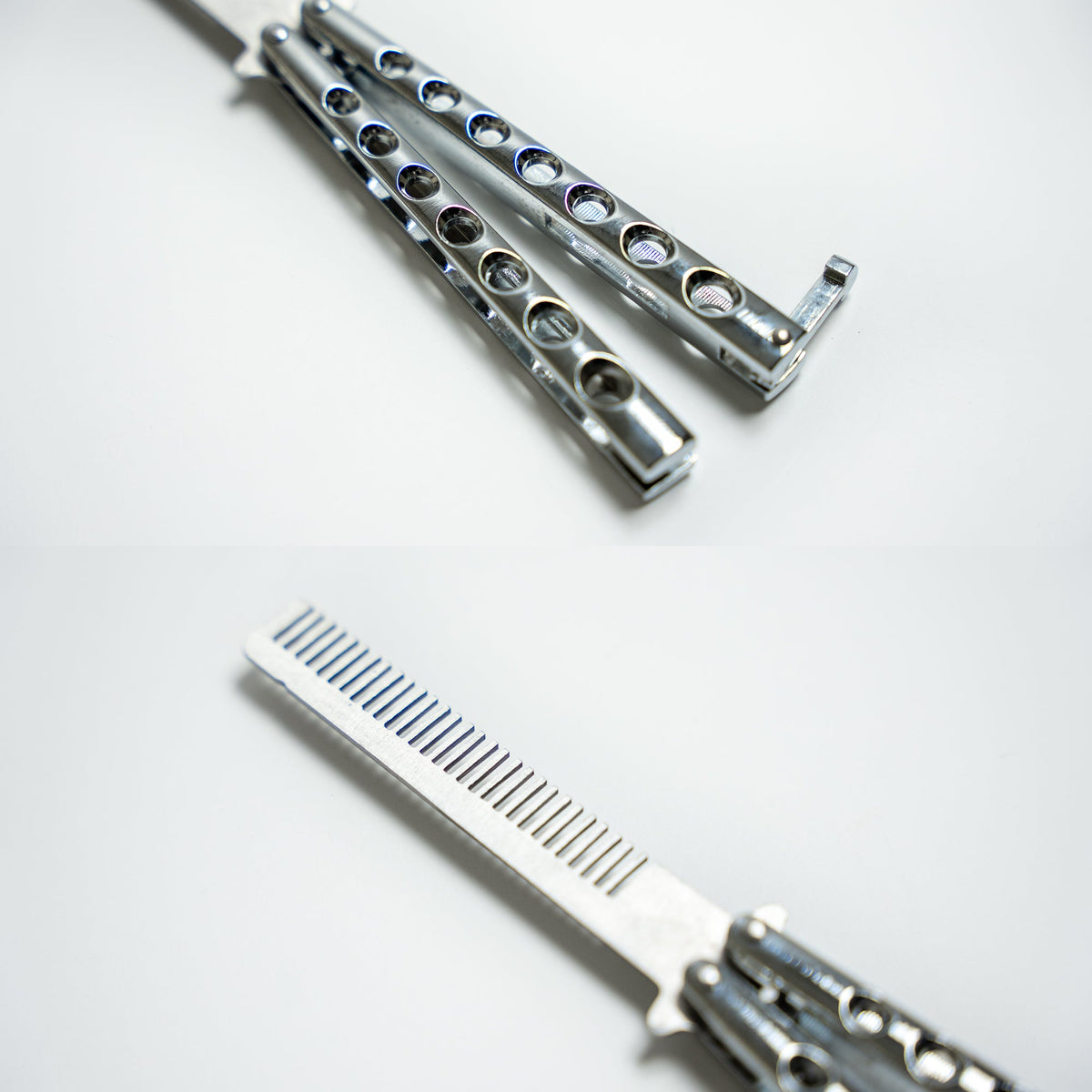 Fire and Steel - Butterfly Comb (Balisong Trainer) Fire and Steel Exclusive - Tophatter Daily Deals