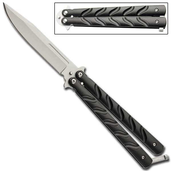 Quantum Balisong Butterfly Knife Collectible Weapons - Tophatter Daily Deals