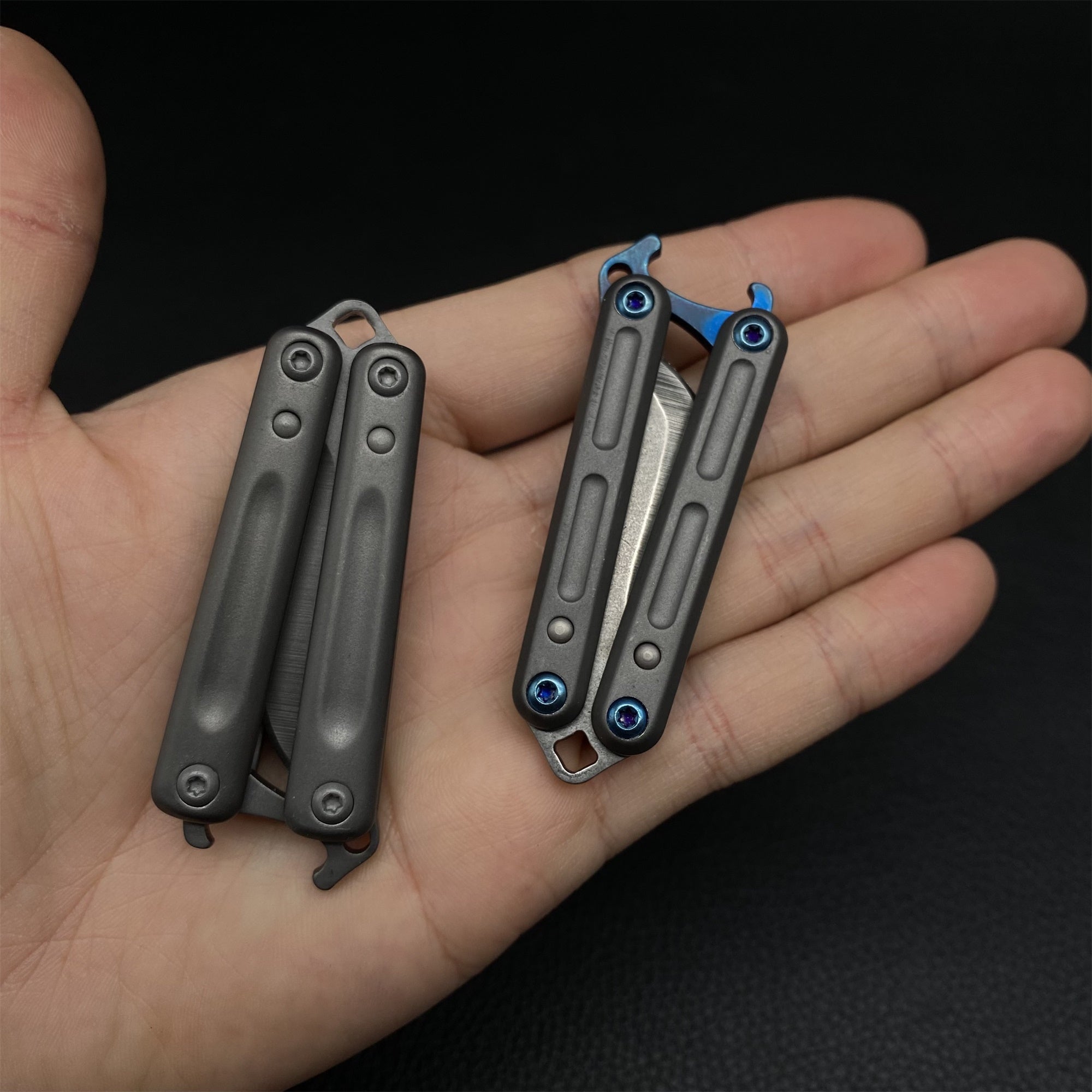Mini Butterfly EDC Knife Tool 2 Options - Tophatter Daily Deals