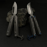 Mini Butterfly EDC Knife Tool 2 Options - Tophatter Daily Deals