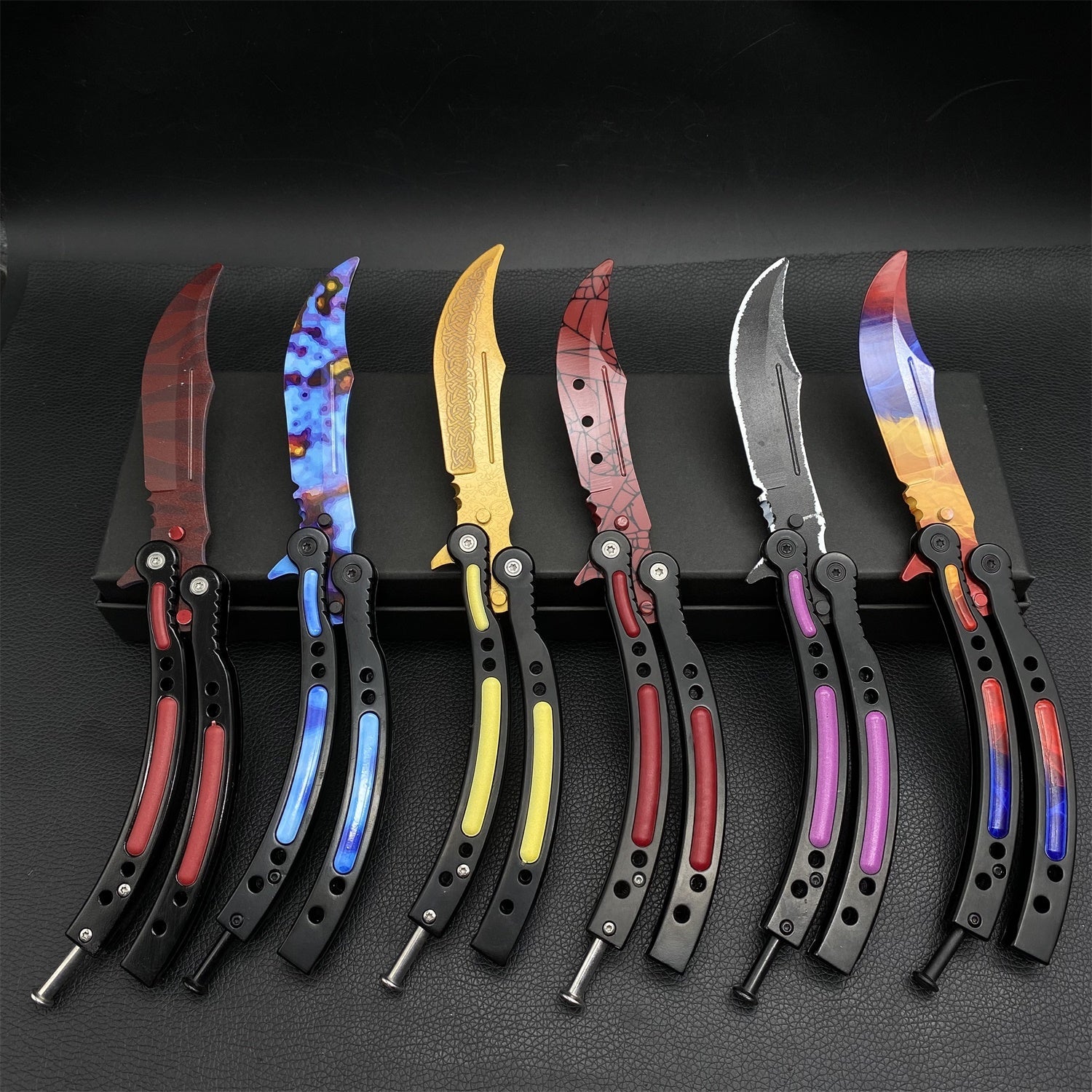 Global Offensive Game Butterfly Knife Blunt Blade Trainer Replica - Tophatter Daily Deals