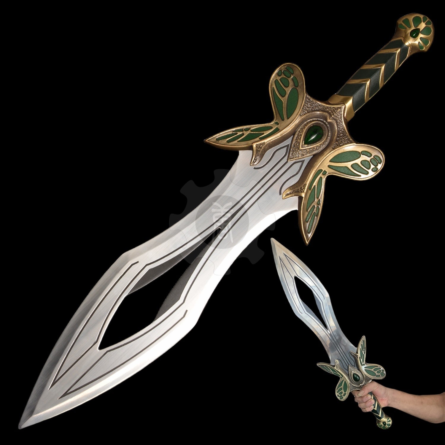 Butterfly Sword Life-size Cosplay Prop Metal Replica - Tophatter Daily Deals