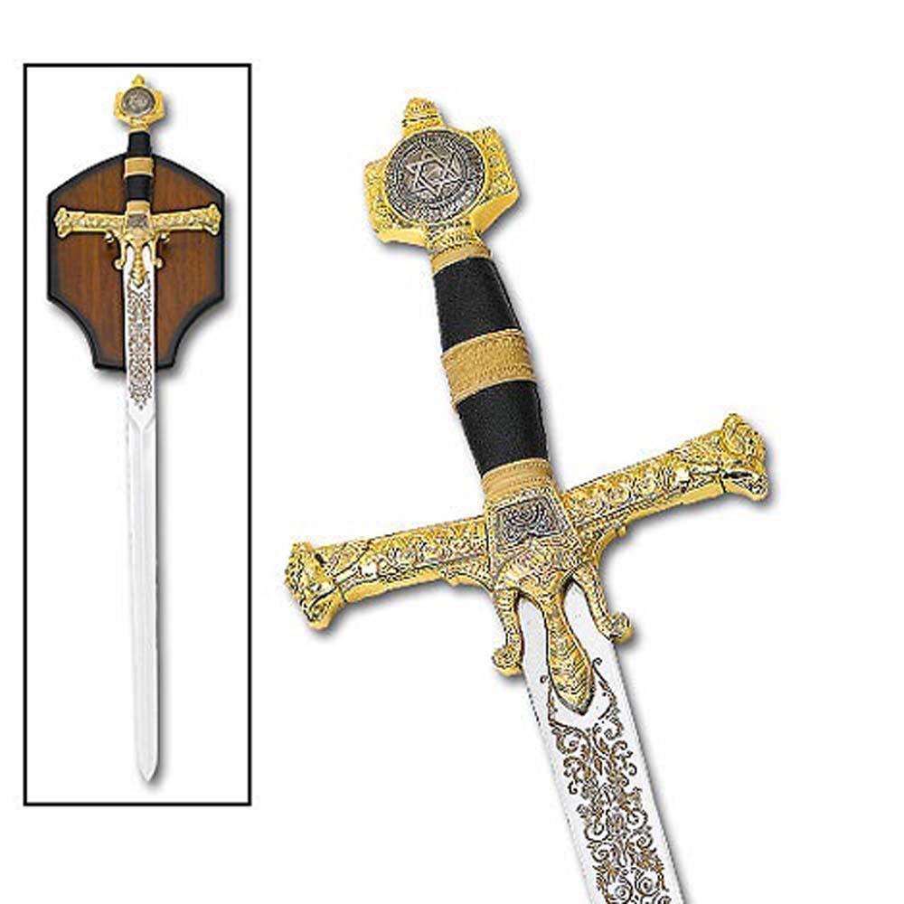Sword Of King Solomon Black swords - Tophatter Daily Deals