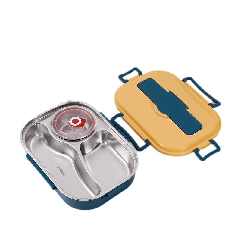 Thermal Lunch Box Stainless Steel Divided Bento Leakproof - Tophatter Daily Deals