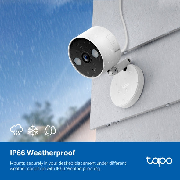 Tapo Indoor/Outdoor Wi-Fi Home Security Camera - Tophatter Daily Deals