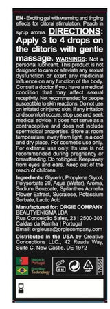 Orgie Orgasmic Drops – 0.5 Oz Tingling Intimate Arousal Gel > Essentials > Womens Enhancers - Tophatter Daily Deals