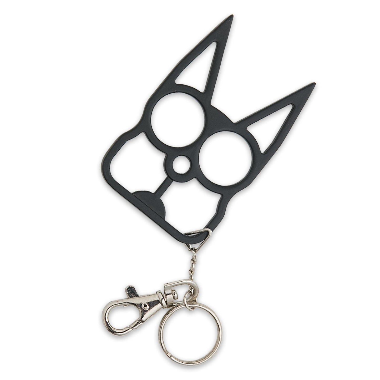 Black Cat Self Defense Keychain Black - Tophatter Daily Deals