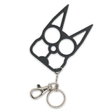 Black Cat Self Defense Keychain Black - Tophatter Daily Deals