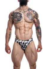 Cut 4 Men Low Rise Bikini Brief Stained Camo XL > Clothes > Mens Briefs - Tophatter Daily Deals