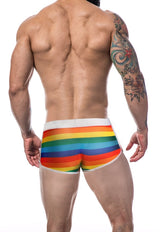 Cut 4 Men Athletic Trunk Rainbow Color Size XL > Clothes > Mens Trunks - Tophatter Daily Deals