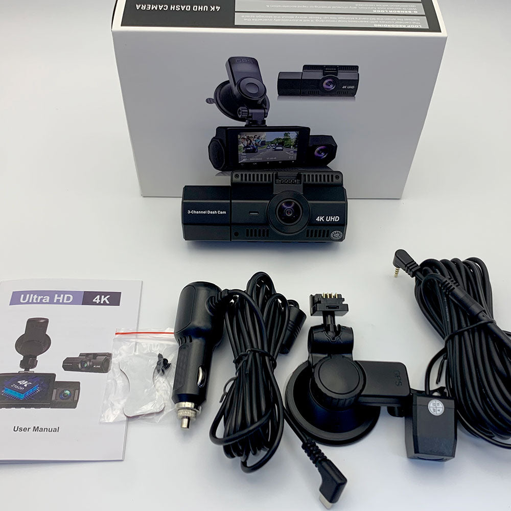 4K Dual Dash Cam - Tophatter Daily Deals