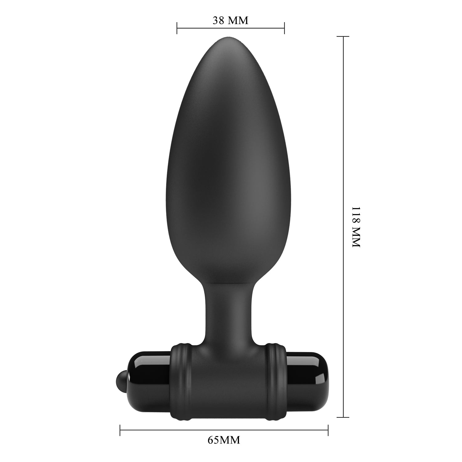 Vibra Butt Plug II – Butt Plug > Anal Range > Vibrating Butt Plugs - Tophatter Daily Deals