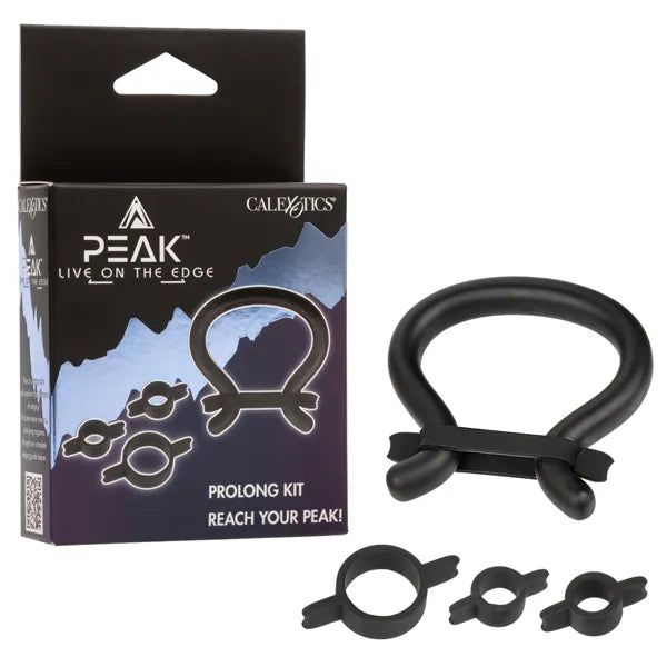Peak Prolong Kit – Silicone Enhancer and Interchangeable Bands Kit > Cock Ring > Sets - Tophatter Daily Deals
