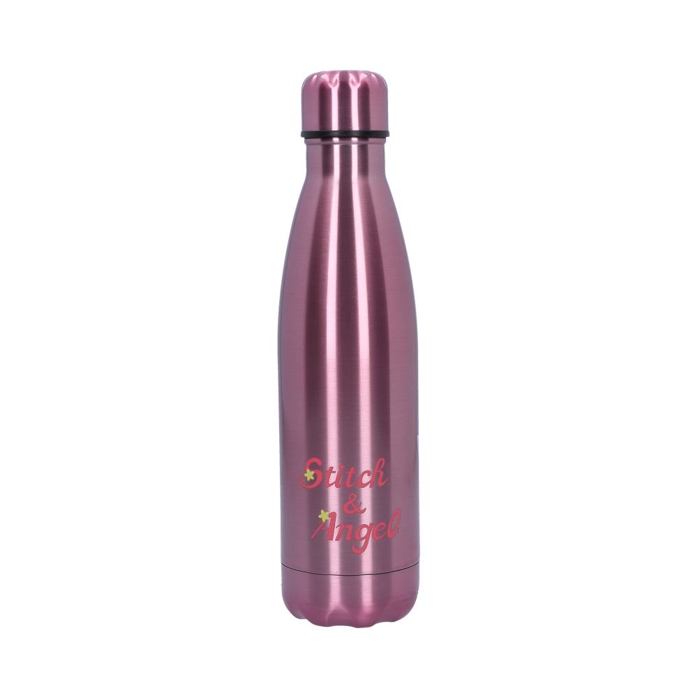 Disney Stitch and Angel - Officially Licensed Water Bottle 500ml Collectible Merchandise - Tophatter Daily Deals