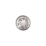 Adam & Eve Clear Gem Large – Metal 9.5 cm Butt Plug > Anal Range > Butt Plugs - Tophatter Daily Deals