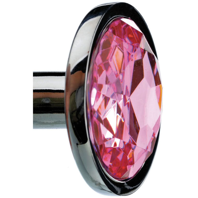 Adam & Eve Gem Anal Plug (Silver) – Medium Metal Butt Plug 8.2 cm > Anal Range > Jewel Butt Plugs - Tophatter Daily Deals