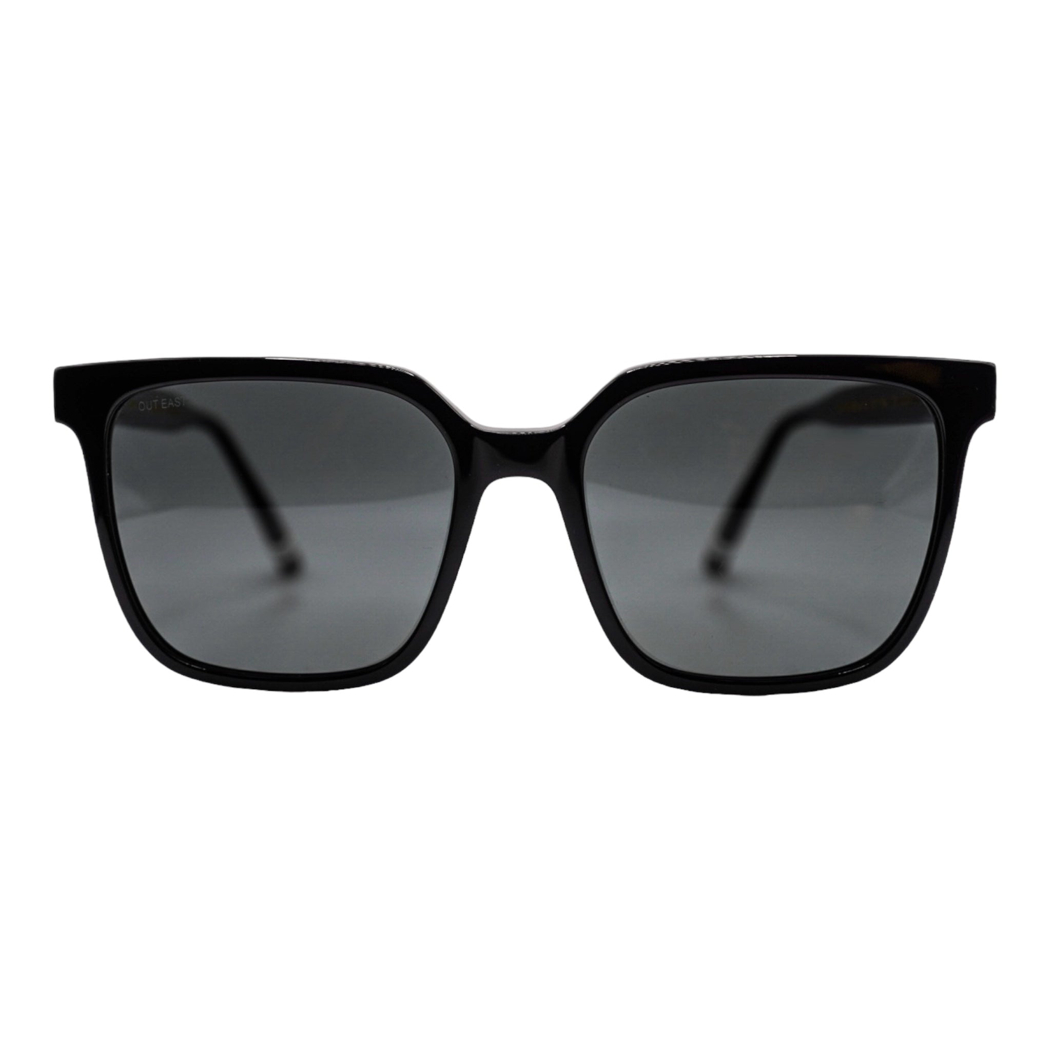 Out East Eyewear Oceanview Sunglasses Black Smoke Lens Sunglasses - Tophatter Daily Deals