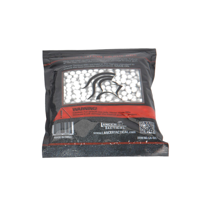 Lancer Tactical Battle Pack (1,000) .20g Extreme Precision Airsoft BBs - Tophatter's Guns'N'Weapons Store Collectible Weapons - Tophatter Daily Deals