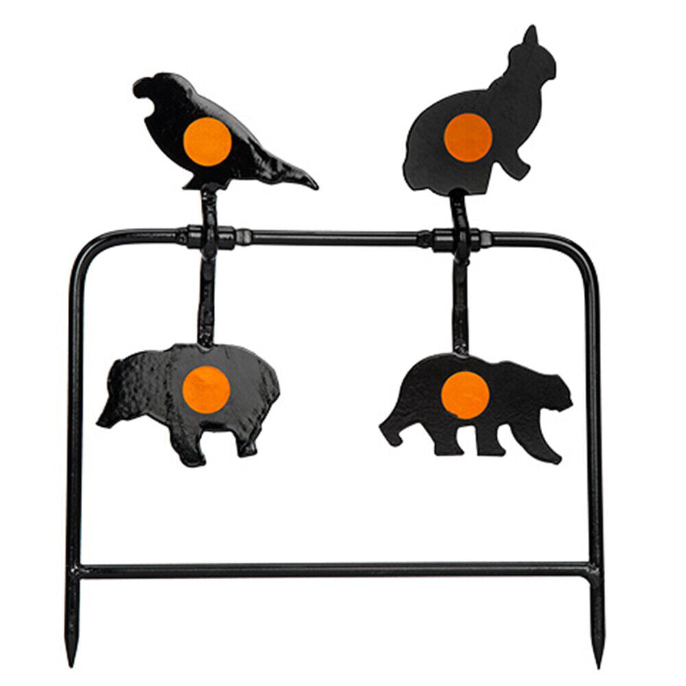 Lancer Tactical Reactive Spinning Steel Plinking Airsoft / Airgun Target - Tophatter Daily Deals