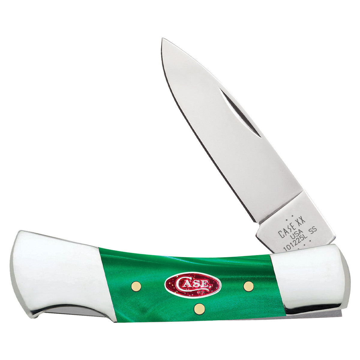Case XX Lockback - Green Pearl Kirinite - CASE-24415 Folding Knives - Tophatter Daily Deals