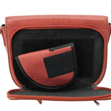 Cameleon® Sophia Leather Concealed Carry Handbag Gun Purse Handgun Purses - Tophatter Daily Deals