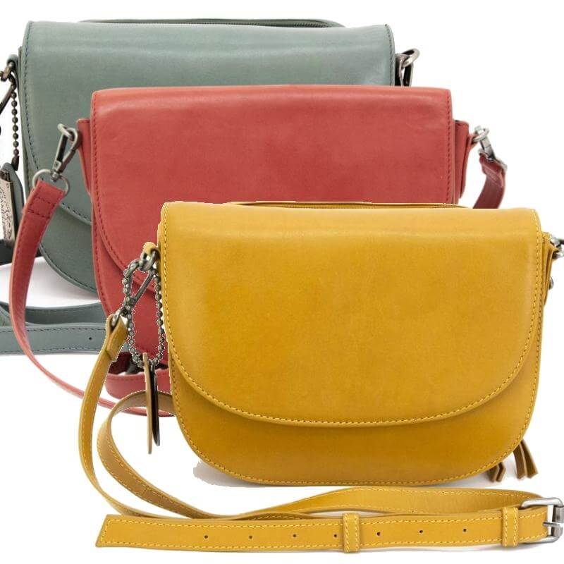 Cameleon® Sophia Leather Concealed Carry Handbag Gun Purse Handgun Purses - Tophatter Daily Deals