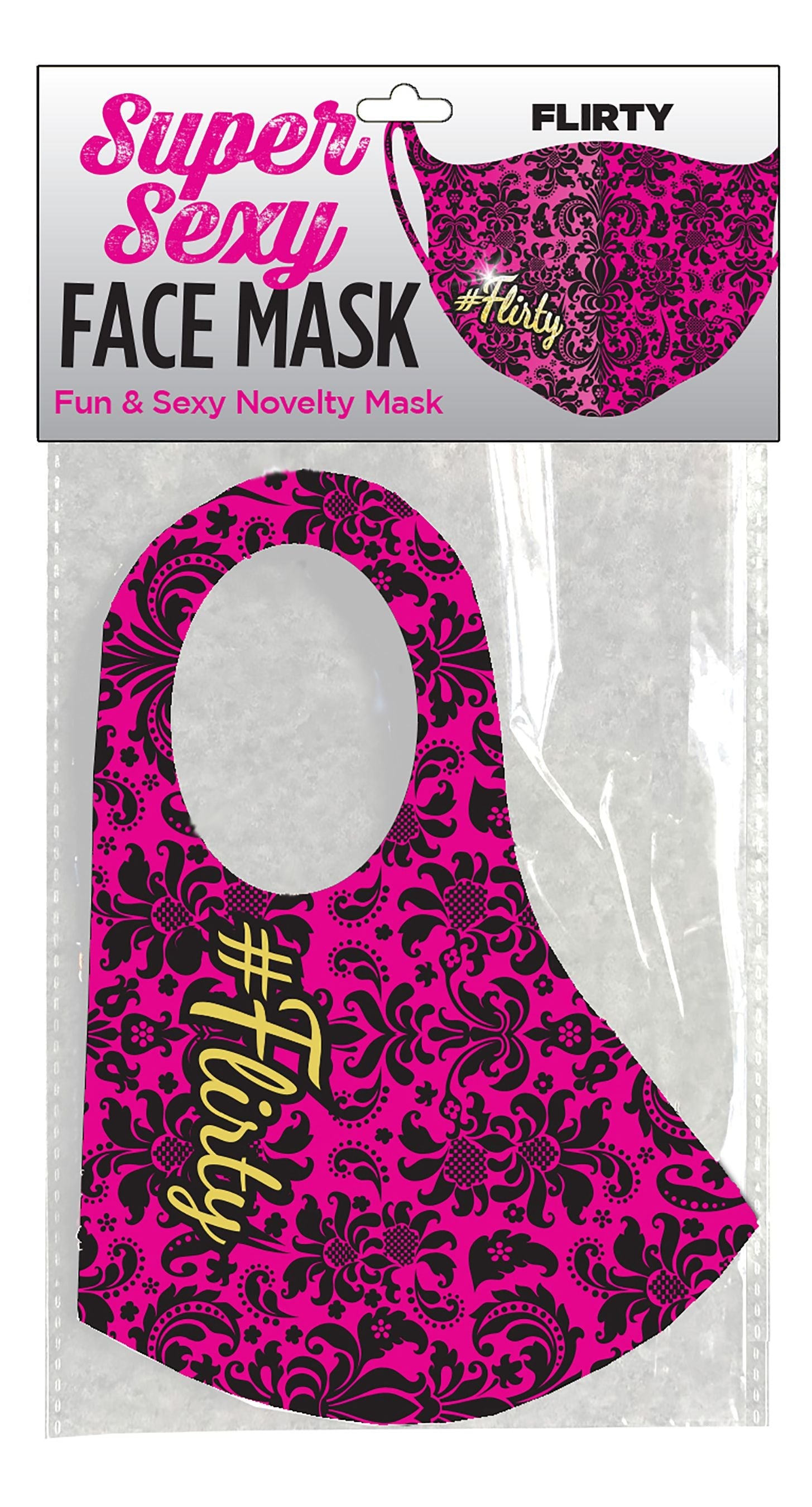 Flirty Script Mask Face Masks - Tophatter Daily Deals