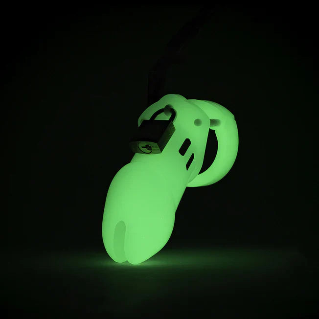 CB-6000 3.5" Glow In The Dark Chastity Cage Kit - Tophatter Daily Deals