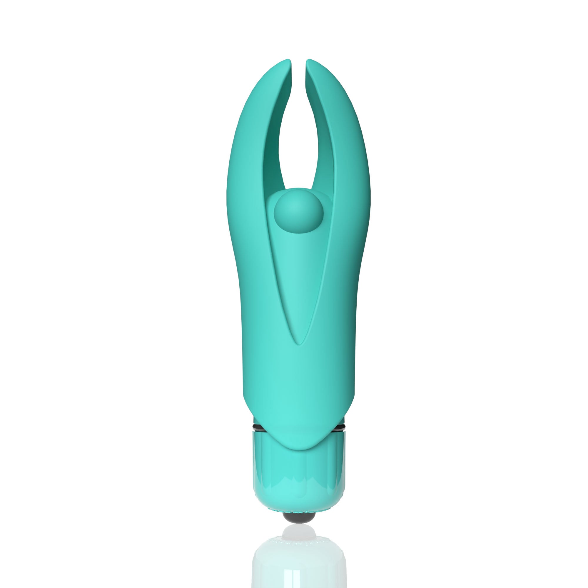Demon 4B Low Pitch Bass – Deep-Rumbling 5-Speed Vibrator with Silicone Horns > Vibrators > Mini Vibrators - Tophatter Daily Deals