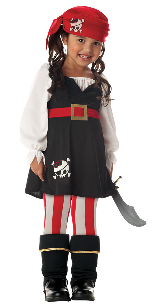 Precious Lil Pirate Toddler Costume Baby Halloween Costumes - Tophatter Daily Deals
