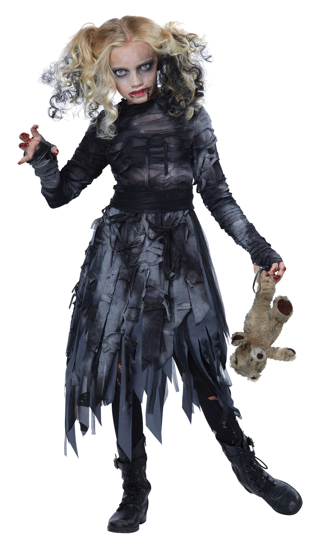 Girl's Zombie Costume Girls Halloween Costumes - Tophatter Daily Deals