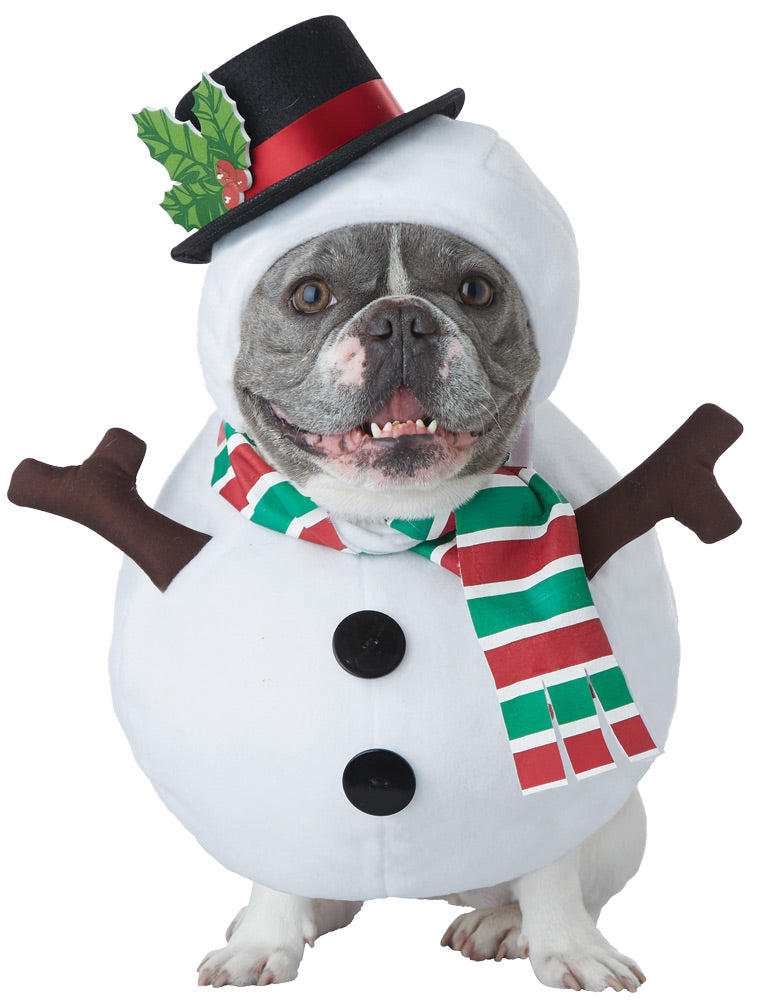 Snowman Dog Costume Christmas Decorations & Props - Tophatter Daily Deals