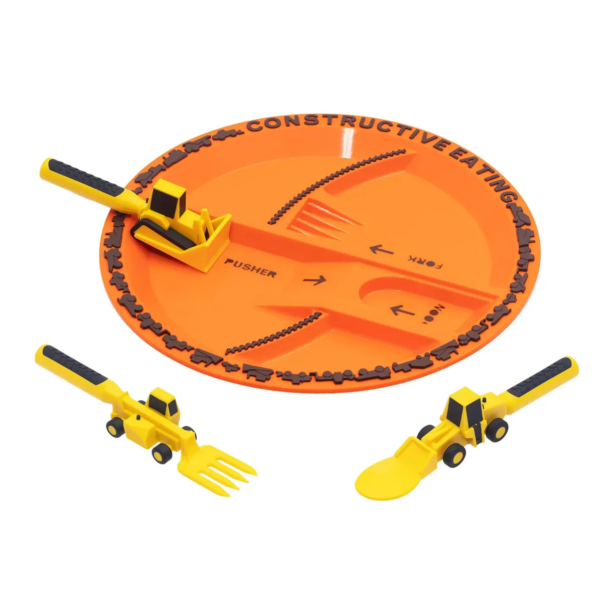 Construction Plate Set - Tophatter Daily Deals