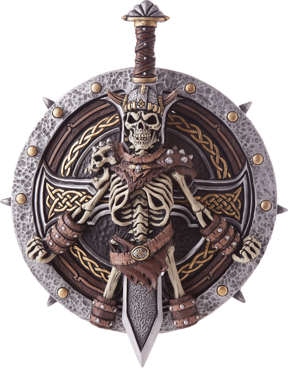 18" Viking Lord Shield & Sword Costume Weapons & Armor Props - Tophatter Daily Deals