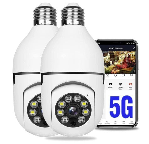 360 Degree 1080p Light Bulb Camera. - Tophatter Daily Deals