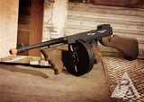 Thompson M1928 Full-Metal Airsoft Submachine Gun - Tophatter Daily Deals
