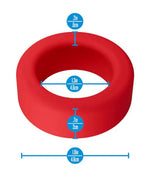 Performance Plus Pursuit (Red) – Durable Thick Cock Ring > Cock Ring > Single - Tophatter Daily Deals